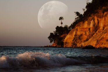 Como a Lua afeta as marés: o poder da Lua sobre os oceanos.