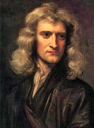 Qual deles é Sr. Isaac Newton?
